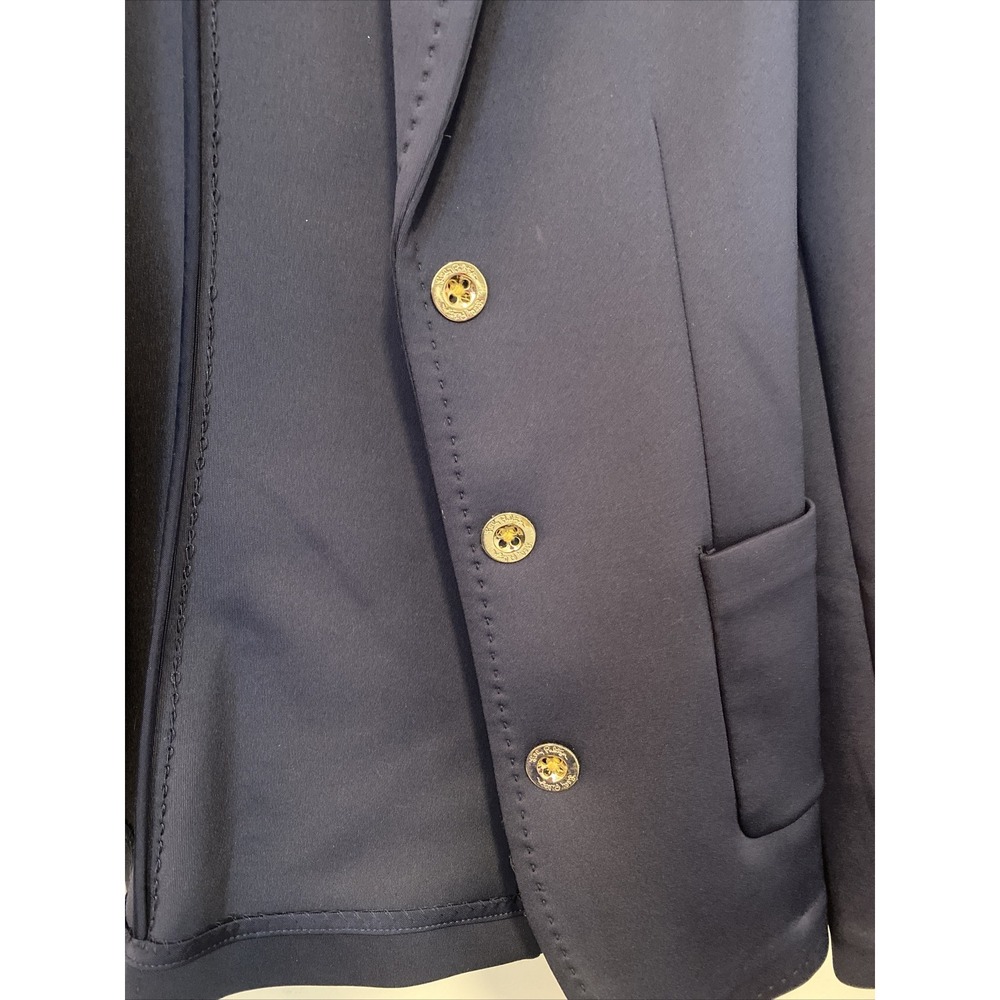 Lilly Pulitzer Women's Braylee Blazer Navy Stretch Blazer Size XS - Picture 4 of 9